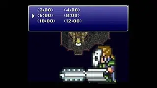 ZOZO clock, what time is it in Final Fantasy 6 (FF3)? It's Chainsaw Time