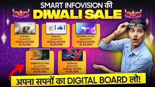 Sabse Sasta Digital Board | Benchmark Classic 14 | Smart Infovision Diwali Sale Live🔥