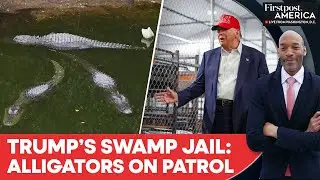 Alligator Alcatraz: Trump's New Migrant Holding Facility in Florida | Firstpost America | N18G