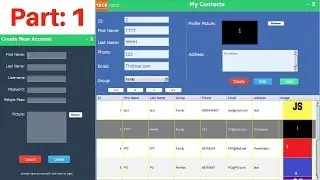 Java - Contact Management System Project In Java With MySQL Step By Step [with source code] Part 1