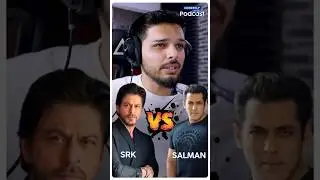 SRK Vs Salman Khan - whose films are better? #shortsvideo #podcast #shortsfeed #srk #salmankhan
