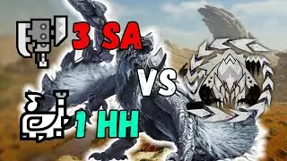 3 Switchaxe 1 Hunting Horn vs Tempered Arkveld? | MHWilds 〖02'59〗