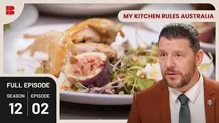 Entree Fiasco & Quail Quest - My Kitchen Rules Australia - S12 EP02 - Cooking Show