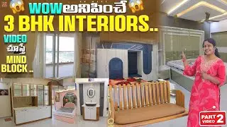 Beautiful 3 BHK Interiors | Modern Flat Interior Design