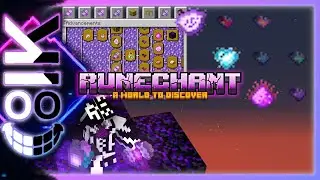 Collecting Magical Materials in Runechant, A World to Discover | Minecraft Data Pack