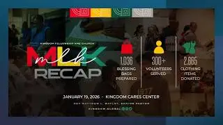 Kingdom Fellowship AME Church, MLK Day of Service 2026 Recap Video!!!