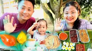 CHICKEN BUTTER MASALA + CHILLI CHICKEN + VEG FRIED RICE + 2 KING CHILLI + BOILED EGG FAST FOOD