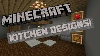 3 Wonderful Kitchen Designs | Minecraft Tutorial
