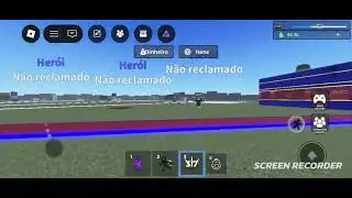Jogo de herói com meu amigo