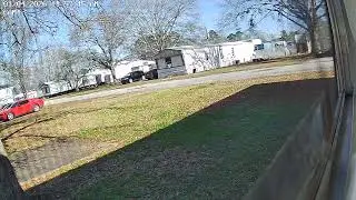 1 4 2026 11.56am Glencoe Alabama black pu blasting engine going past occupied homes