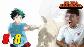 El FINAL de My Hero Academia. Reacci&oacute;n 8x8 ANIME - Deku vs Shigaraki