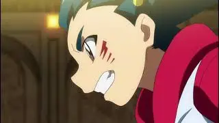 Beyblade burst DB episode 31 - Rashad vs Valt - Dynamite Battle