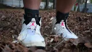 1991 White Infrared Sole Smash *MUST WATCH*