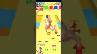 Muscle Race 3D gameplay walkthrough | #manikemagehithe  | #shorts