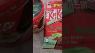 NESTLE KITKAT MATCHA GREEN TEA ICE CREAM | KITKAT MINT CRISP | SHORTS