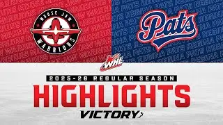 Moose Jaw Warriors at Regina Pats 02/01 | WHL Highlights 2025-26