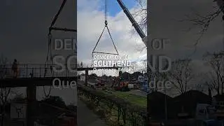 Demolition of Southend Queensway Bridge
