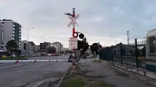 TCDD MT-15012-DM Samsun-Amasya Bölgesel Treni Samsun Gar'a giriş. Km: 0 + 850