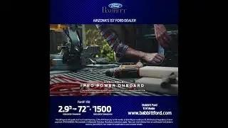 Babbitt Ford 2023 F-150 We Own the Work. #ford #f-150 #babbittford
