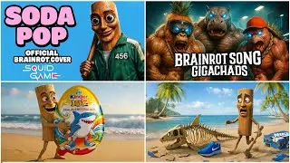 BRAINROT GIGACHADS 🆚 SODA POP HUNTERS 🆚 MEME KINGS - Tiles Hop!