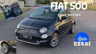 Essai présentation Fiat 500 lounge 1.2 69cv
