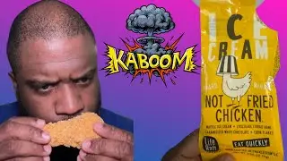 Fried Chicken Ice cream Review