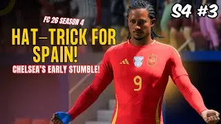 EAFC 26 Player Career | Chelsea Slip Up, Harding Hits Spain Hat-Trick!