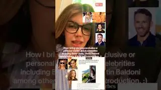 Блейк Лайвли, Джастин Балдони, Райан Рейнольдс и т.д. из моего опыта/перспективы в индустрии #нов...