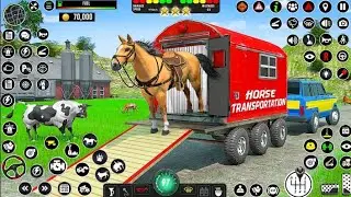 Wild Animal Transporter Truck Simulator 3D - Android Gameplay 