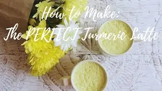 How To Make The PERFECT Turmeric Latte &bull; Vegan Recipe &bull; A Vegan Visi