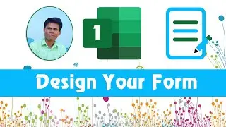 Excel VBA - #1 Design your Form in Microsoft excel vba code