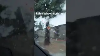 We should have the right not to go to school #boredathome #rainy #mornings #school l