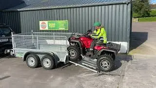 Nugent 8x4 Twin Axle @ Hartnett Trailers