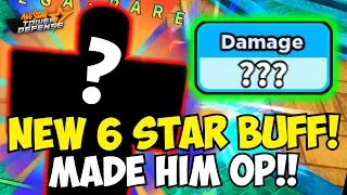 This NEW 6 Star's Buff Made Him OP! | All Star Tower Defense