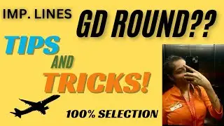 How to clear GD Round ll How to crack cabin crew group discussion round ll tips n tricks to crack ll
