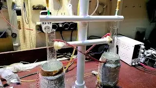 Kelvin-Tropfer.  Elektrostatischer Generator, Induktor auf Siliziumbasis.  Teil 15