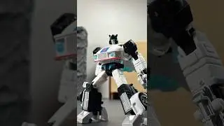 Transformers SS86 Jazz Transforming in stopmotion #shorts