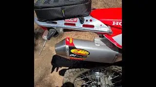 My Honda crf300l with an FMF Q4 exhaust