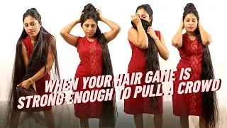 The Most Sensational Floor Length Hair Play Ever Seen | Tangled Dreams | Tresses to Impress | #viral