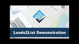 Leads2list Demonstration