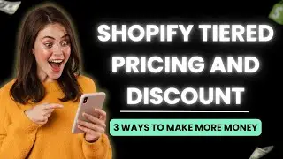 How to Setup TIERED PRICING & DISCOUNTS in Shopify (2026) | 3 Quick Tips