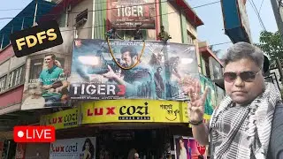 Salman Khan Tiger 3 first day first show scenes at Kolkata cinema hall LIVE | Tiger 3 review
