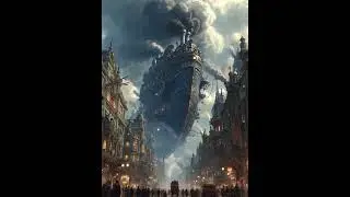 A Steam Ship in a Futuristic World? Mind Blown 🚢🔥 #tryagain