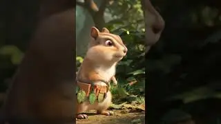 A Chipmunk, a Mole, and One Stuck Cart | 3D Forest Short Story