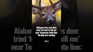 Man says deer tried &lsquo;his best to kill me&rsquo; near Tennessee state line &lsquo;No help was coming'