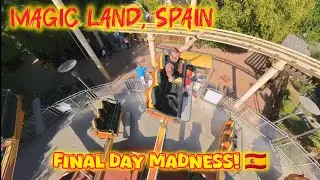 Our Last Day in Spain! 🇪🇸 Magic Games Hotel, Italian Feast & Travel Chaos | All-Inclusive Vlog