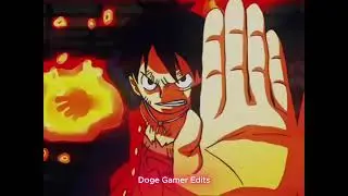 One Piece Luffy Symbiote Edit 4k