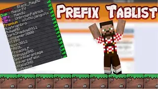 PrefixSystem Plugin Minecraft | 1.8-1.14 | German| | Tutorial |