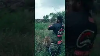 OMG! Unbelievable This Fishing on The Road After Flood