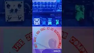 Stereo delay stack! Donner White Tape & Joyo D-SEED 2